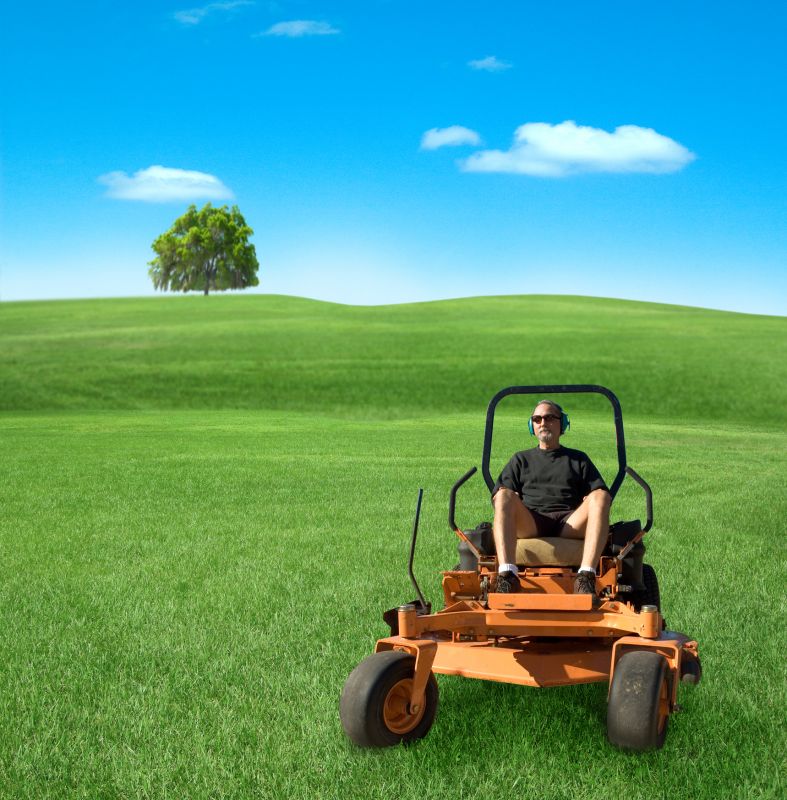 Tractor Mowing